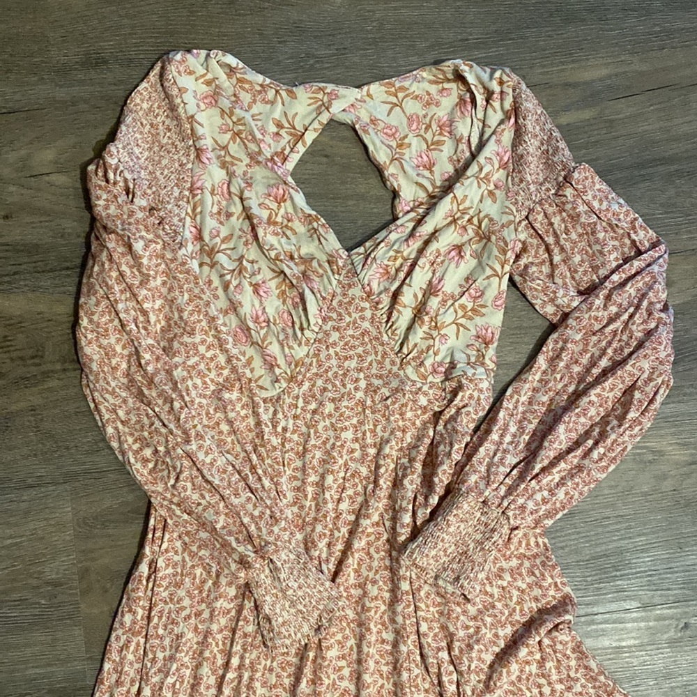 Free People Love Story Maxi Dress Tea Combo - Picture 4 of 6